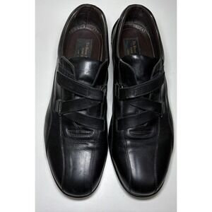 To Boot New York Adam Derrick Mens 11.5 Black Leather Driving Shoes Casual